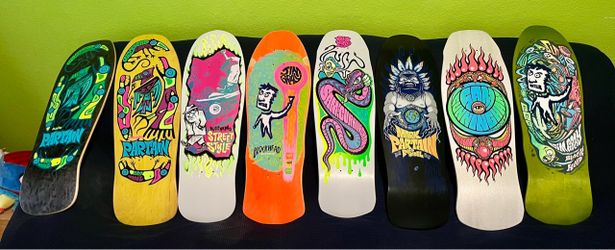 Blockhead Skateboard Re-Issue Collection – Set of 8