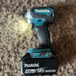 Makita 18v Brushless Motor Impact Drill W/Battery