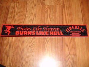 Fireball bar mat