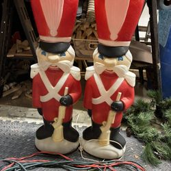 50 Year Old Toy Soldier Blow Molds