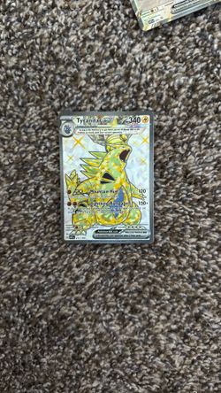 Tyranitar ex ,Tera Pokémon , Does up 250 damage