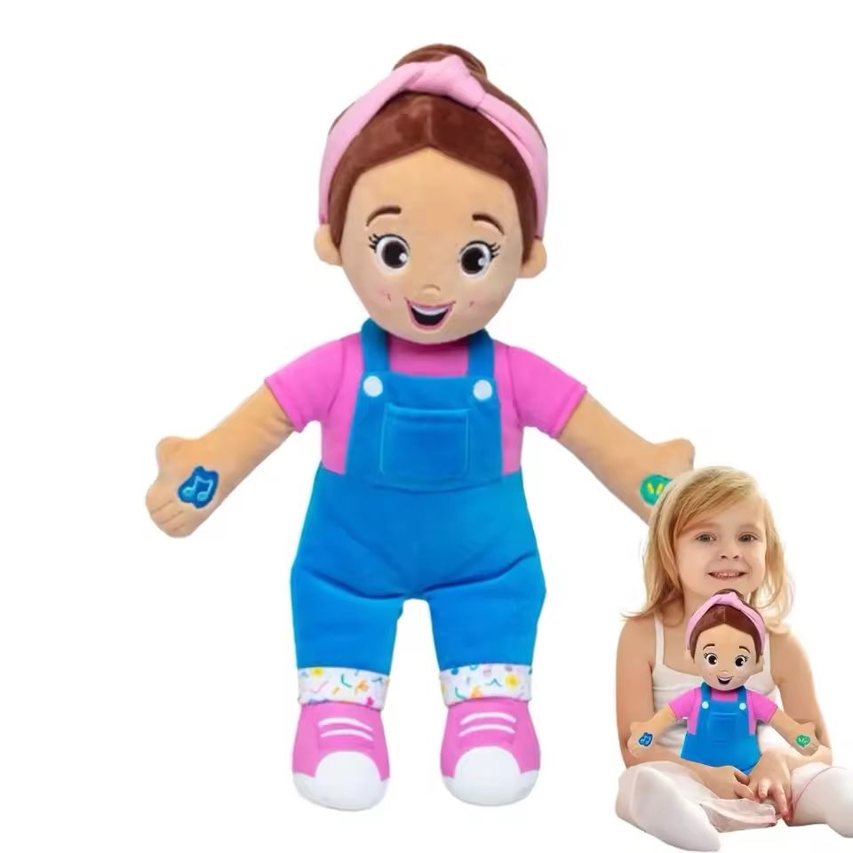 Ms. Rachel Speak & Sing Doll Interactive Toy with 4 Songs & 16+ Phrases, Toddler Toys for Girls & Boys Ages 6 Months to 3+ Years