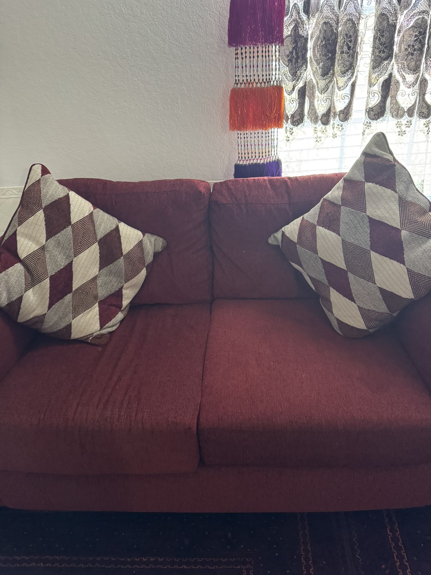 Red Couches