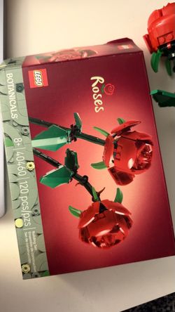 LEGO Roses Botanical Flower Collection Building Set 40460