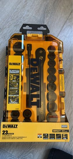 DEWALT 23-Piece 1/2" Drive Impact Socket Set