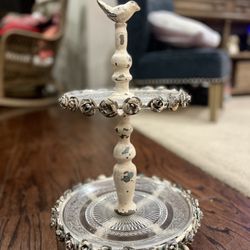 Hobby Lobby - Beautiful Rustic 2-Tier Serving Platter