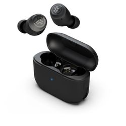 JLab Go Air Pop Bluetooth Earbuds, with Charging Case And Built-in Microphone 