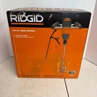Ridgid 5/8 mud mixer NEW