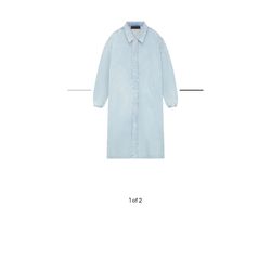Fear of God Essentials Car Coat 'Light Washed Denim'