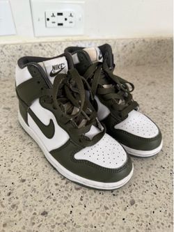Kids Nike dunk high Cargo Khaki