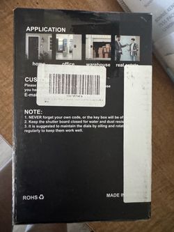 Key lock safe