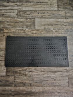 Steel Black Pegboard