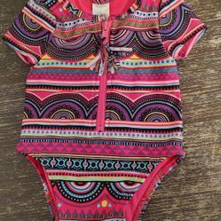 Baby Girls Swimsuit Size 9 Months Free