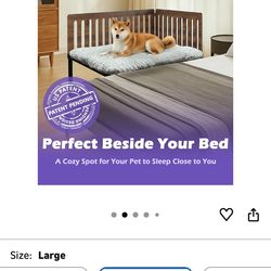 Bedside Dog Bed (New)