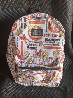 Ramen noodles soup Backpack