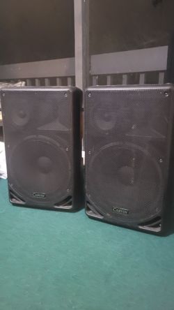 Pair of Carvin PM153 15" PA Speakers - 400W RMS