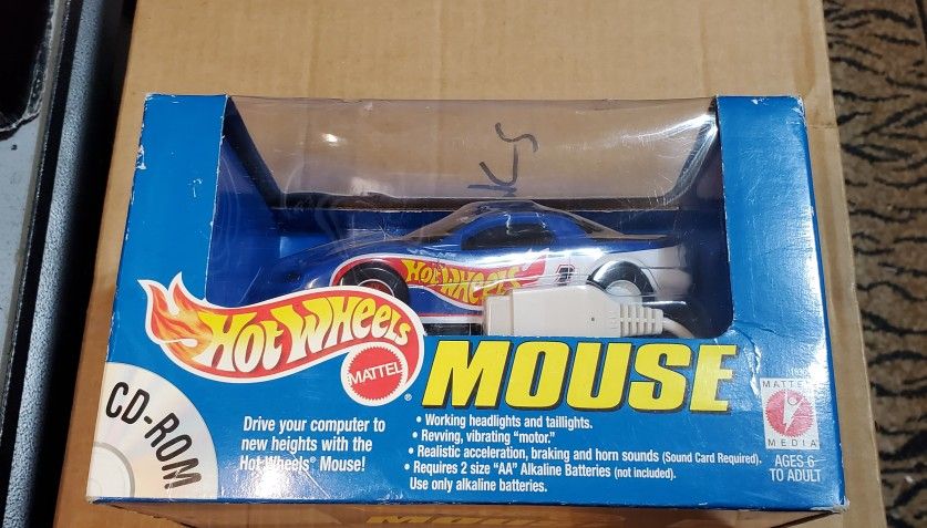Vintage Hot Wheels Chevy Camaro Computer Mouse
