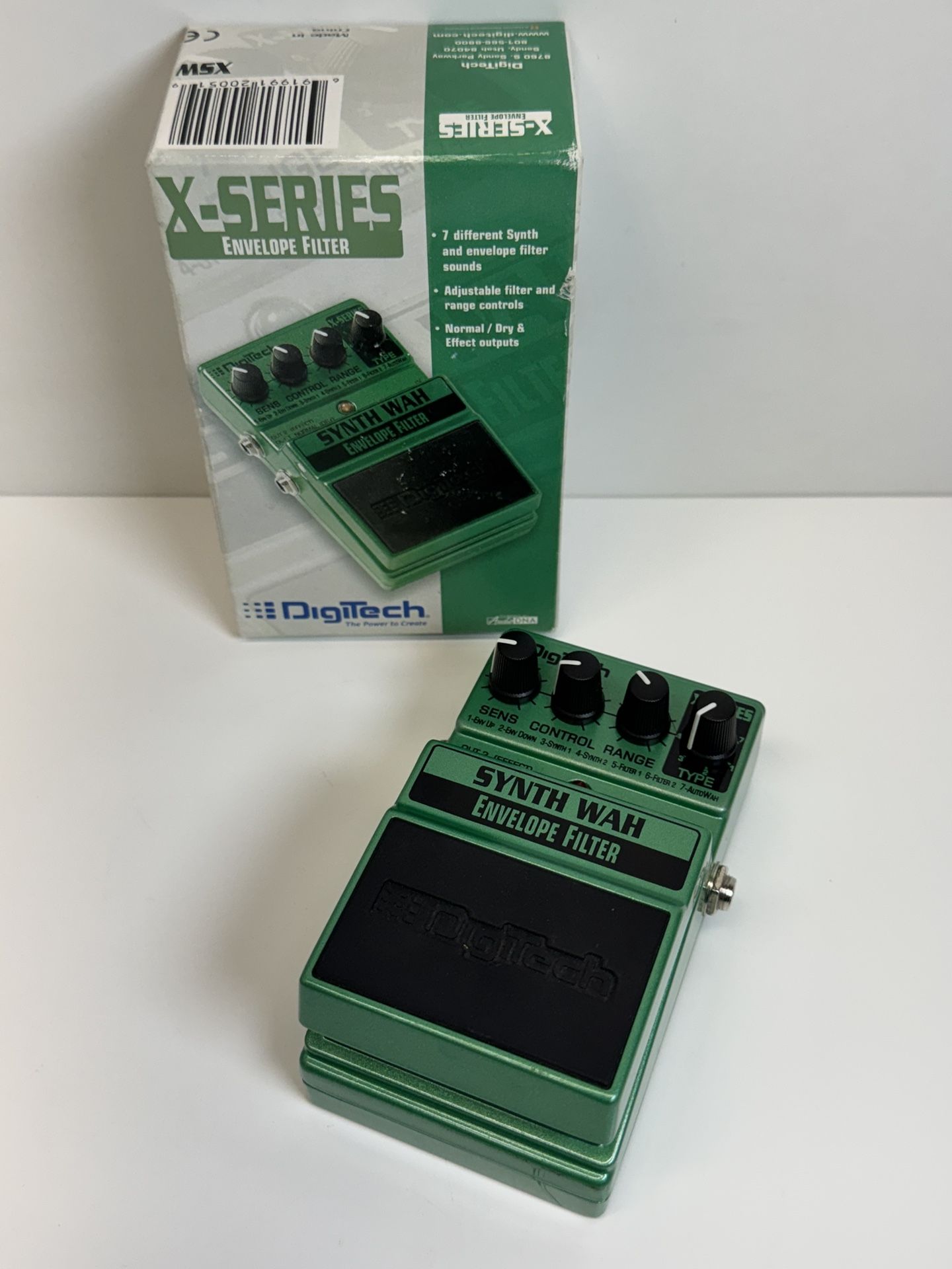 Digitech Synth Wah Envelope Filter Guitar Pedal