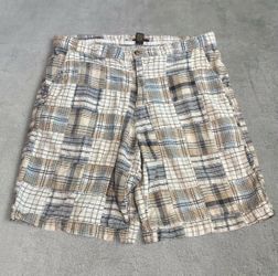 Plaid shorts