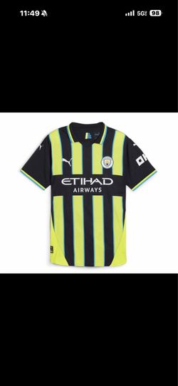 NWT Puma Manchester City 2024/25 Authentic Away Jersey XL