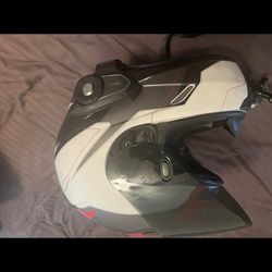 Motorcycle Helmet, GoPro Hero 9, Sena 30k