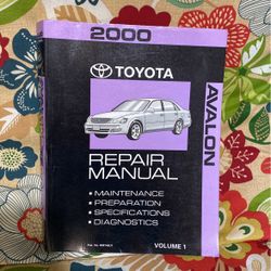 Repair Manual 2000 