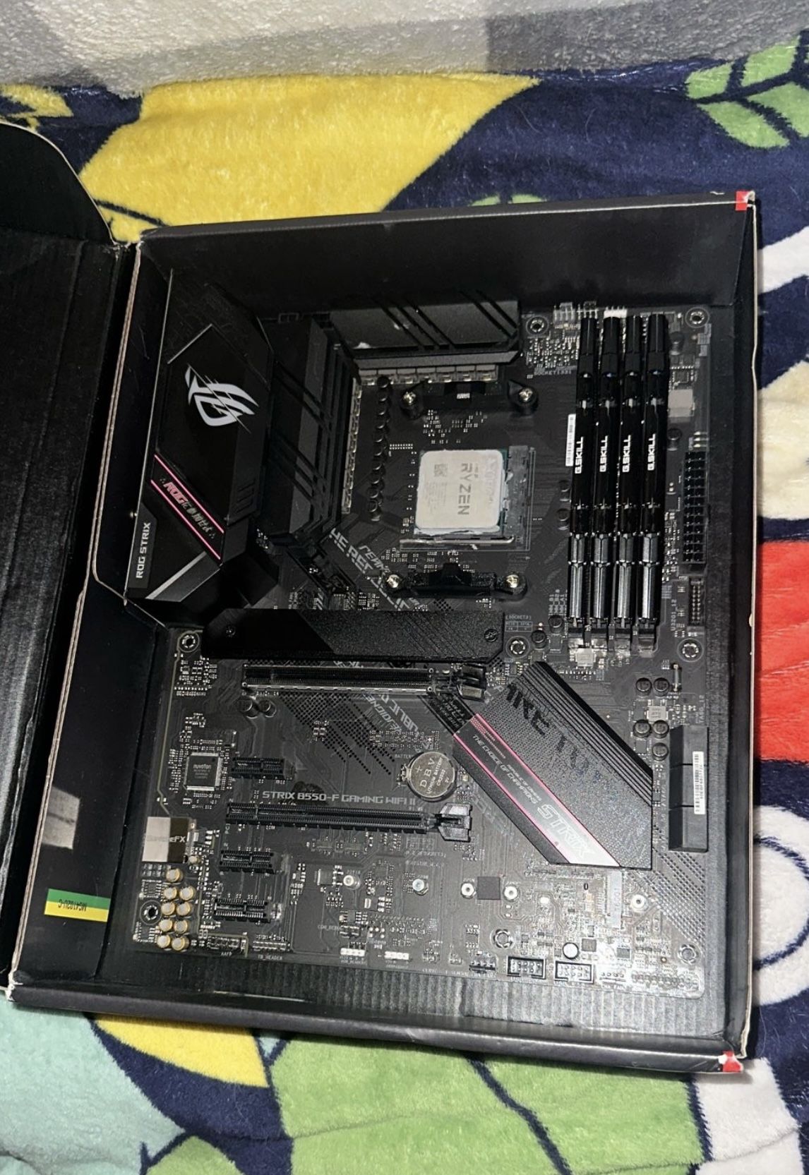  Will Trade For GPU 5800x Amd CPU And Motherboard With Ram