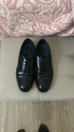 Bostonian men’s black dress shoes.  Leather. Like new