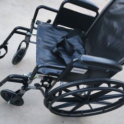 Wheel Chair - Collapsible – Excellent Condition, Open Box