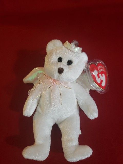 TY Jingle Beanies Halo Bear