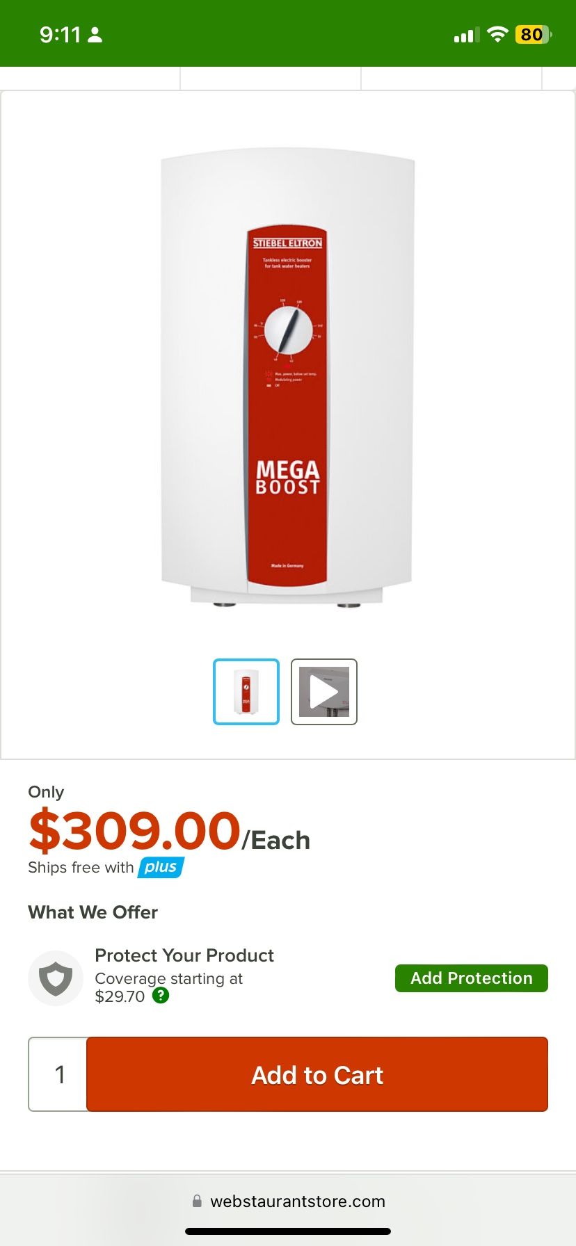 Electric Water Heater