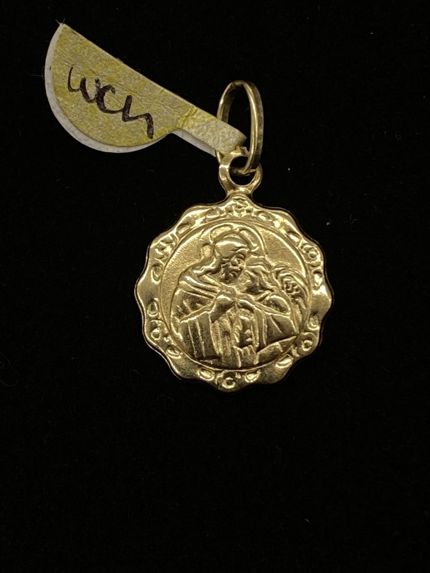 $200 Yellow Gold First Communion Charm