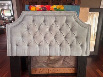 Blue Headboard for Queen sized Bed