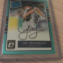 Joe Musgrove Autograph