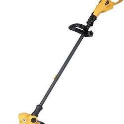 12-inch 20V Cordless String Trimmer with Charger, 2 X 4Ah Battery Powered Grass Mover with Auto Line Feed, 2 in 1 Lawn Edger with 8 Pcs Grass Cutter S