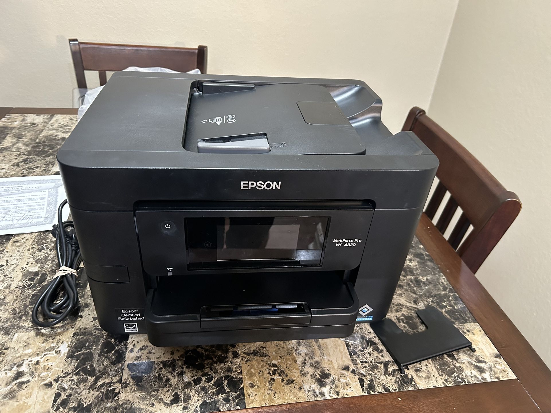Epson 4820 scanner printer with over $240 worth of ink cartridges to go with it