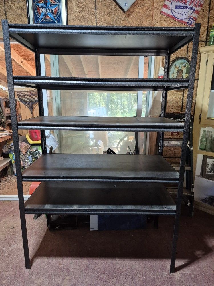 Metal Shelving Unit