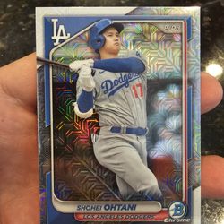 SHOHEI OHTANI 2024 Bowman Chrome Mega Box Mojo Refractor DODGERS