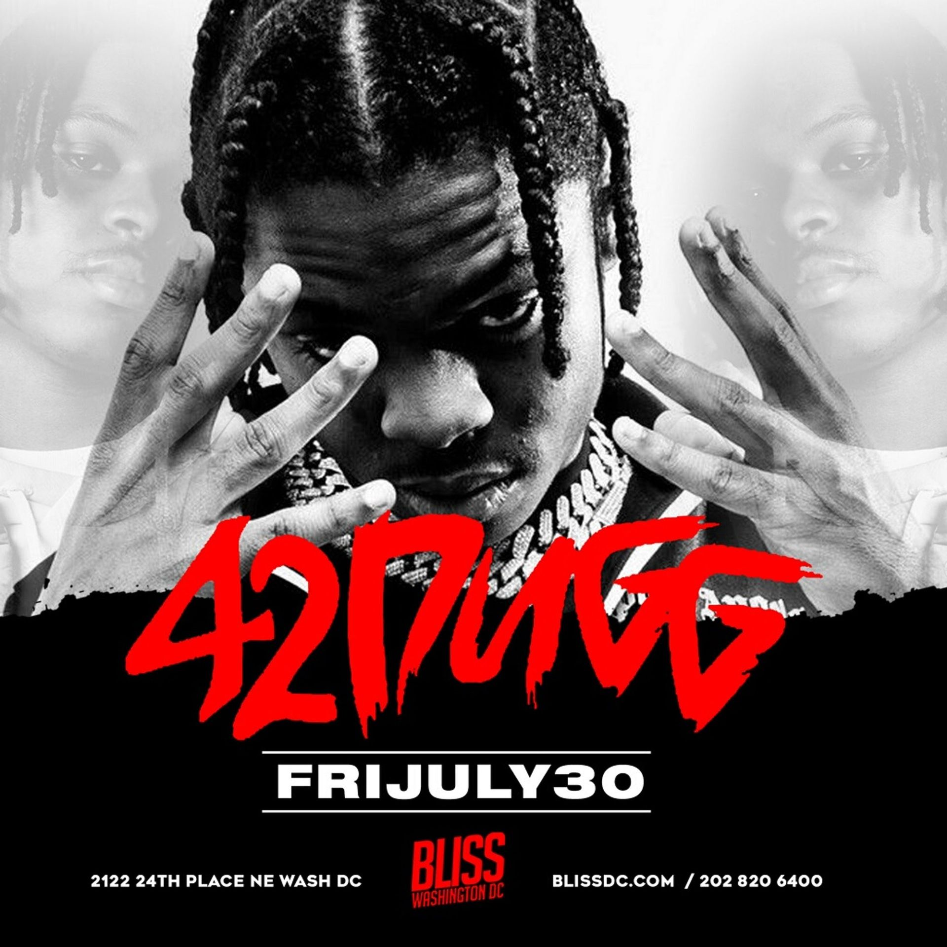 42 Dugg live Bliss DC