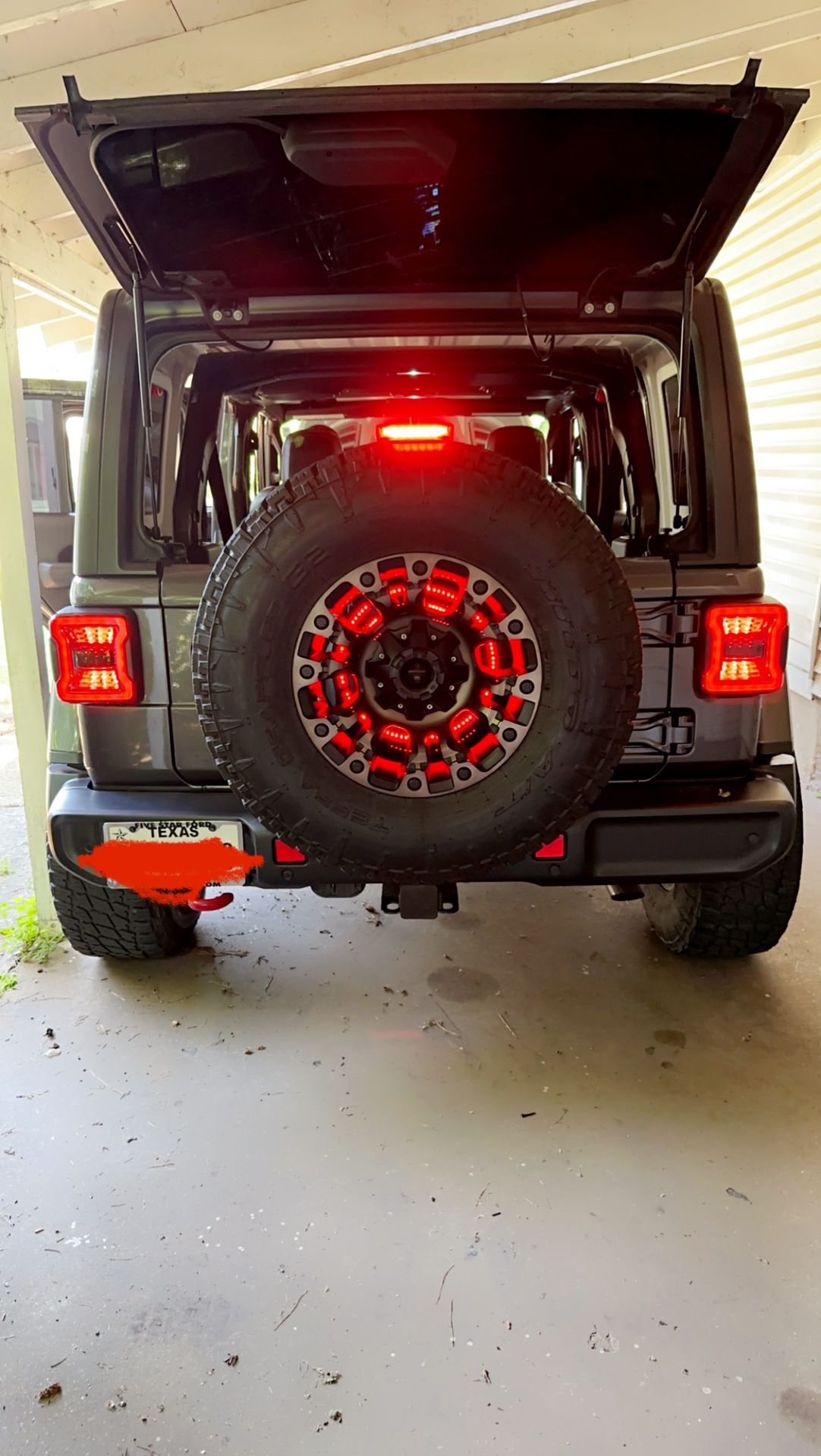 Jeep Wrangler 14” Xprite Wheel Brake Light