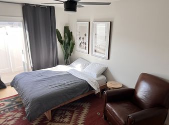 Crate And Barrel Leather Recliner