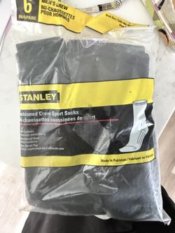 6 Pack Of Mens Crew Socks 