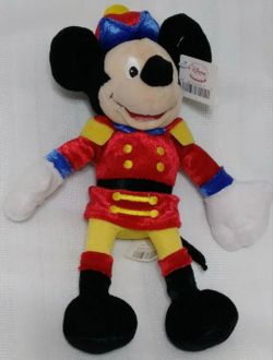 New With Tags Disney Store Exclusive Christmas Xmas Nutcracker Plush Beanie Beanbag Bean Bag Doll