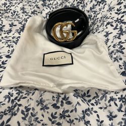 Women’s Gucci GG Gold Belt 