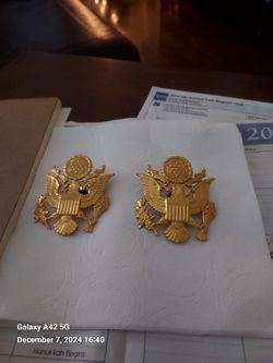 Military Brass Badges 2