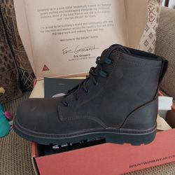 BRUNT STEEL TOE BOOTS SIZE 11 (NEW) IN BOX 