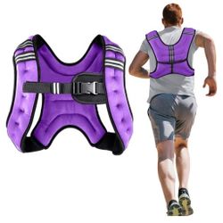 Henkelion Weighted Vest Weight Vests- 8/12/16 Lbs
