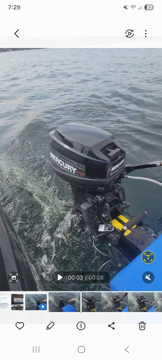 Mercury 15 Kicker
