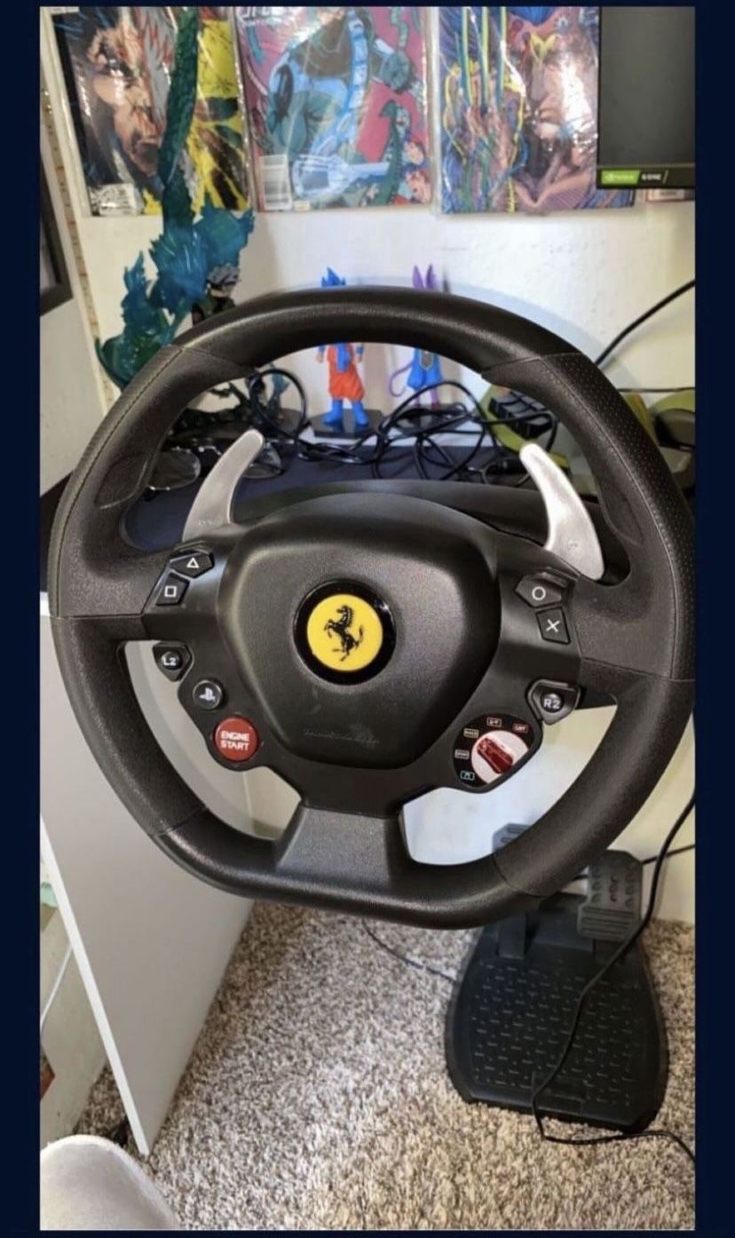 Ps4 Ferrari Steering Wheel 