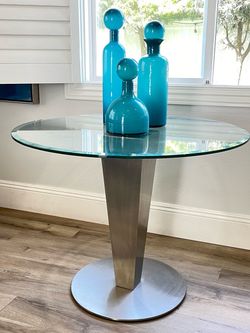 glass table
